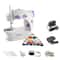 Haitral™ Lavender Flex-Speed Cordless Combo Sewing Machine with Bobbins & Sewing Thread